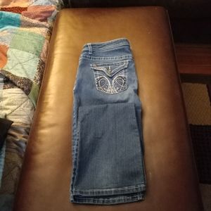 Apt 9 bootcut jeans size 16 blue